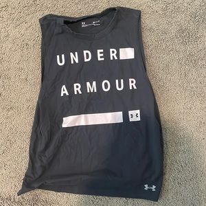 Black under armour tank top